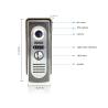 Buy cheap CK-10T M2@Manufacturer 7Inch Touch-Keys Video Door Phone and intercom system for Hotel,Apartment,Villa,Home from wholesalers