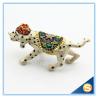 Buy cheap Dog Trinket Box Animal Jewelry Box Metal Pewter Enamel Gift Box Modern Home Decorative Gift Box SCJ057 from wholesalers