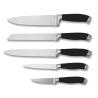 Buy cheap 8" Stainless Steel 420J2 Chef knife bread knife set with black color from wholesalers