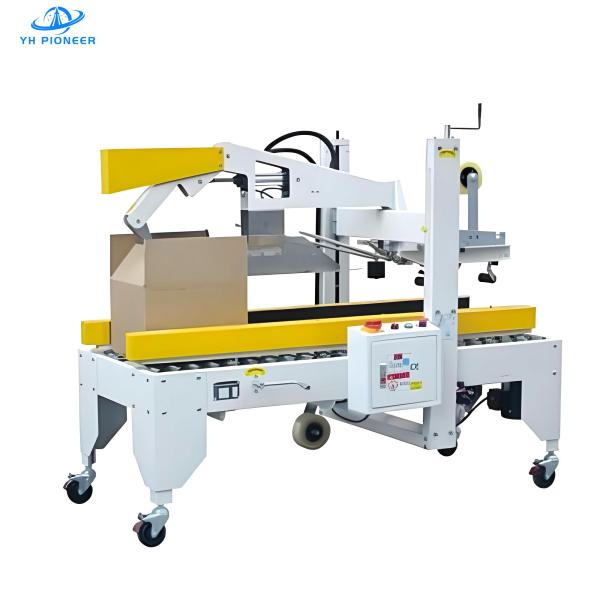 Buy cheap Flexible Operation Automatic Box Sealing Machine With Stainless Steel Construction from wholesalers