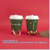Buy cheap 12 Oz Christmas Paper Cups Disposable Coffee Cups, Red Green Coffee Cup Christmas Holiday Party Supplies from wholesalers