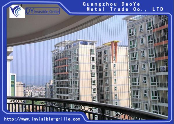Buy cheap Invisible Balcony Safety Grill , Better View Safety Grills For House from wholesalers