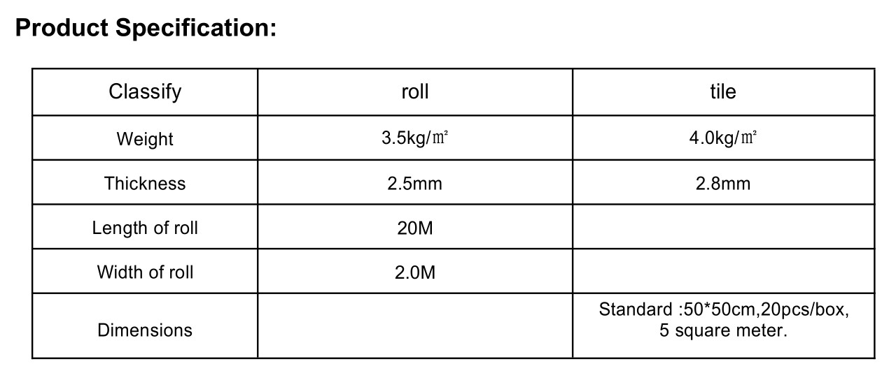 Anti Fire PVC Woven Vinyl Flooring Office Use Hot Resistant High Strength