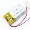 Buy cheap Bluetooth Headset 3.7v 120mah Lipo 501225 Li Polymer Battery With Wire from wholesalers