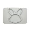 Buy cheap Non Slip Lovely Animal Design BPS Free Baby Silicone Plate Mint Purple Grey from wholesalers