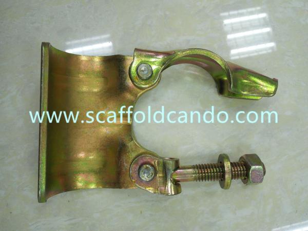 British BS1139 pressed scaffolding galvanized putlog clamp single coupler Q235