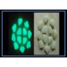 Buy cheap Yellow Green Color Luminescent Materials Glow In The Dark Garden Stones from wholesalers