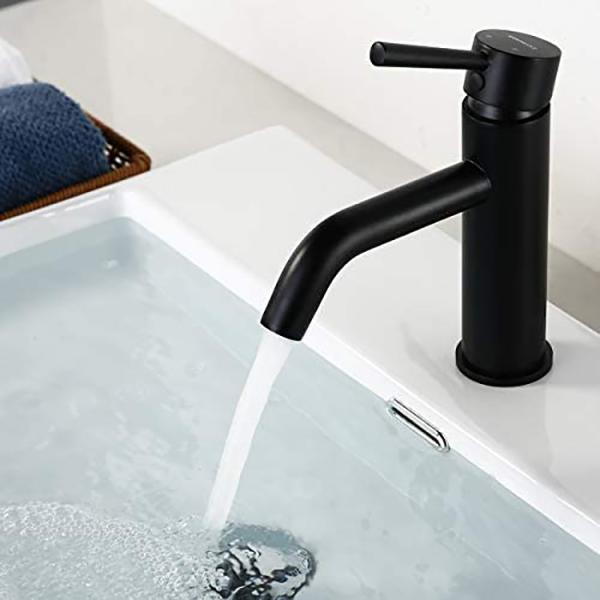 Buy cheap Single Hole Single Handle Basin Mixer Hot Cold Water Wash Basin Taps from wholesalers
