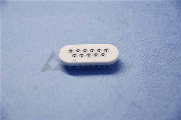 Buy cheap Sealed Ceramic Connector Alumina Ceramic Insulator Parts IATF16949 from wholesalers