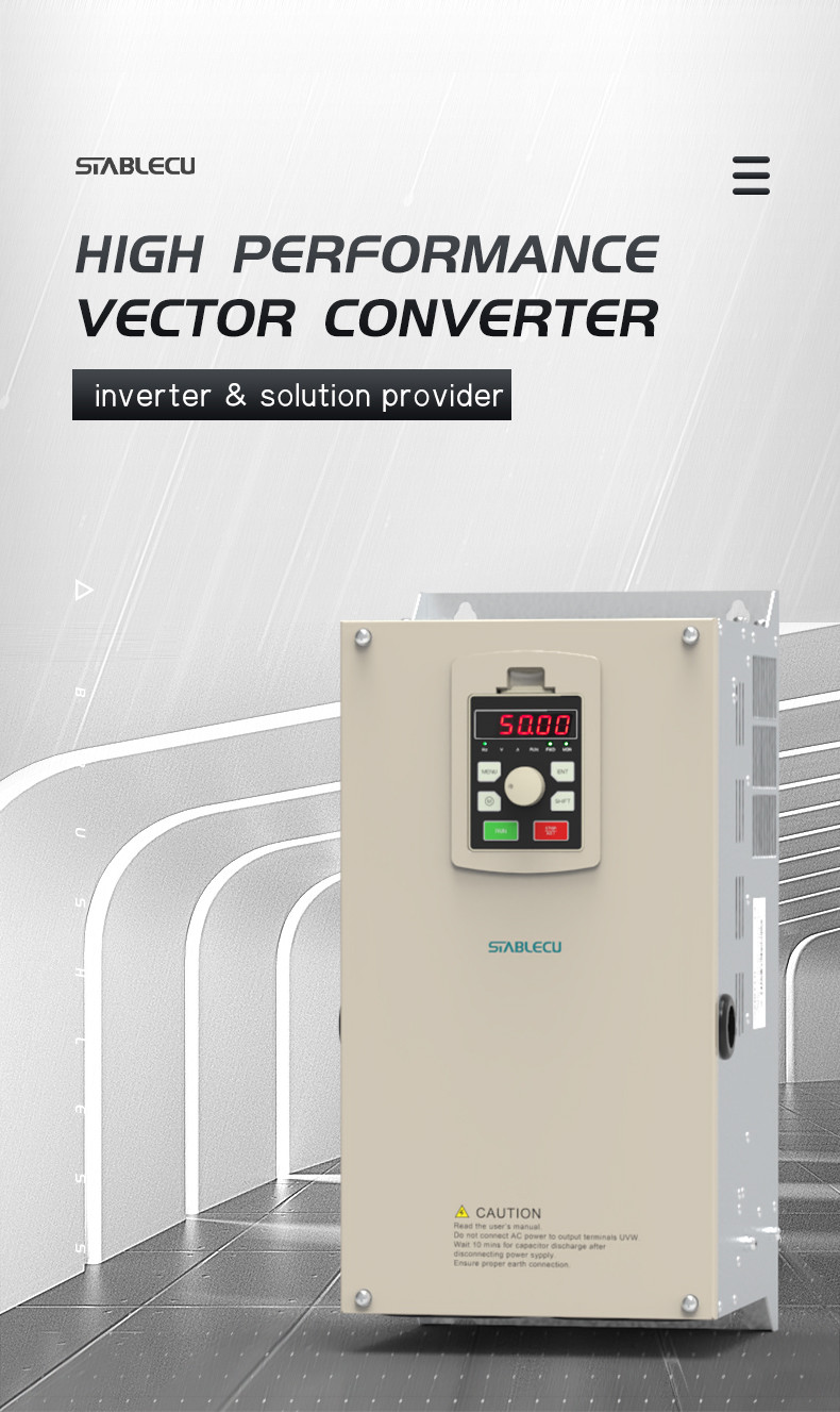 Triple Output 15KW Frequency Inverter 220V 380V 480V For 3 Phase Motor