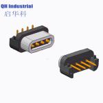 4Pin 2.54mm Pitch Male and Female 2Amp Spring Force 600gf Magnetic Pogo Pin