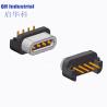 Buy cheap 4Pin 2.54mm Pitch Male Female 3Amp 700gf Magnetic Pogo Pin Charger Connector from wholesalers