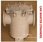 Marine Can Water Strainer 5k-350a S-Type Jis F7121 Body - Cast Iron Filter