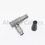 FHJ 1B 2-16 Pin Lemo Video Camera Connectors 90 Degree Eblow Compatible Female