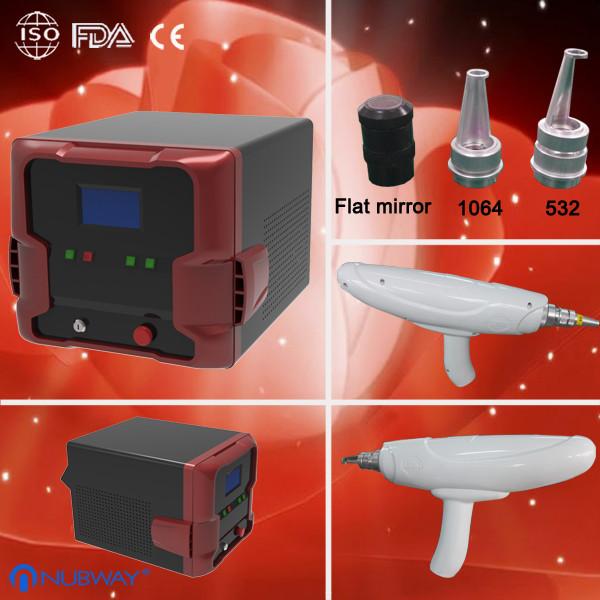 Buy cheap 1064nm/532nm Nd:YAG Laser Tattoo Removal Equipment Medical / q switched nd yag laser from wholesalers
