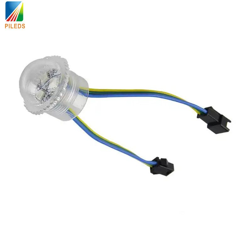 DC12V 26mm 5050 SMD RGB Chips LED Pixel Waterproof IP68 Round Rgb 3 Points Led Module With Ic Ucs1903 /Ws2811