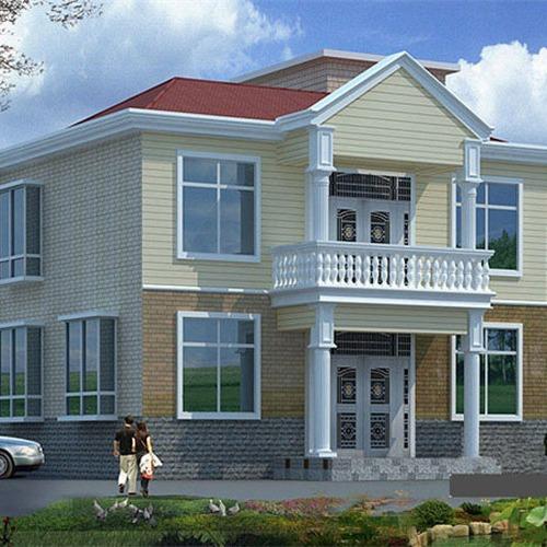 Buy cheap Luxury Light Steel Villa Modern Prefabricated 25 ~ 30 Years Life Span from wholesalers