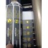 Buy cheap Vinyl Paper Cosmetic Bottle Sticker with gold hot stamp logo from wholesalers