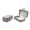 Buy cheap Lightweight Mini Portable Travel Jewelry Box With Handle Many Compartments from wholesalers