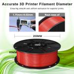 100% Without Bubble Bordeaux Red 3D Printer Filament PRO PLA Filament