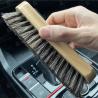 Buy cheap Horsehair Solid Beech Wood Handle Cleaning Brush 12x5.7x4cm from wholesalers