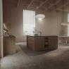 Buy cheap Modern Style Manufacturer Full Set Designs Complete Minimalist Wood Grain Kitchen Cabinets from wholesalers