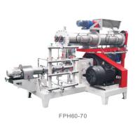 Buy cheap 3000 - 4000kg / H Floating Fish Feed Extruder 50Hz For Animal Wet Way Stable product