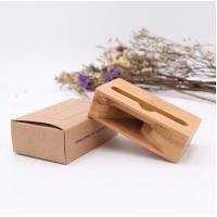 Buy cheap Bamboo Wood Speaker Amplifier Holder , Mini Cell Phone Portable Speaker product