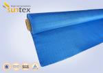 Acrylic Coated Fiberglass Fabric Roll For Fire Blanket Fireproofing Curtain OEM