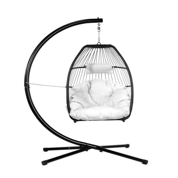 Buy cheap 97cm Width Rattan Hanging Egg Chair from wholesalers