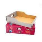 Buy cheap Christmas Gift Custom Picnic Hamper Basket Cardboard Box With Sleeve from wholesalers