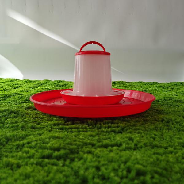 Convenient Plastic Poultry Feeding Tray Carton Pack Easy to Clean and Move for