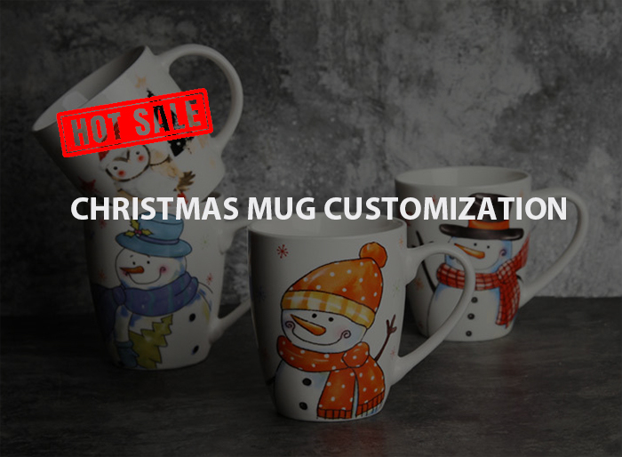 Christmas Mug 400ml Creative Couple Coffee Cup Breakfast Milk Cup Festival Gift ceramic christmas mug
