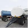Buy cheap 20000L 3 Axles 20CBM Drawbar Fuel Tanker Trailer from wholesalers
