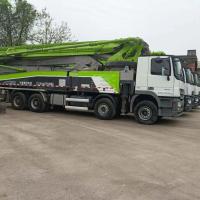Buy cheap Construction Diesel Second Hand Concrete Pump Boom Trucks Used 37m 48m 56m product