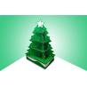 Buy cheap Green Christmas Tree Cardboard Pallet Display For Promoting Toys , Eye Catching Design from wholesalers