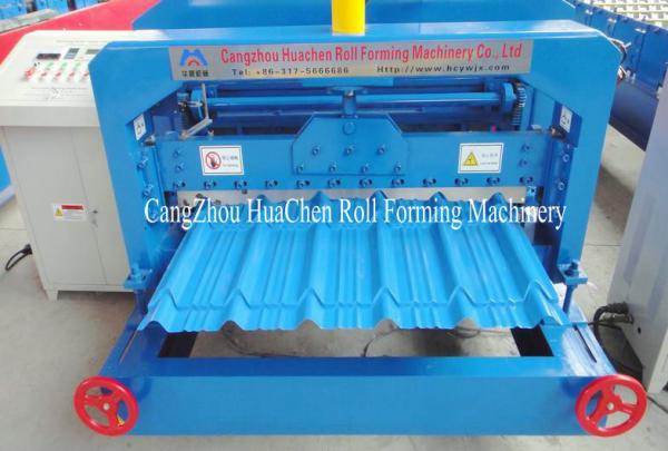 Buy cheap Superior Colored Steel Roof Glazed Tile Roll Forming Machine 1 Year Warranty from wholesalers
