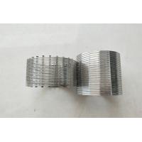 Buy cheap OD 100mm Stainless Steel Filter Screen Wastewater Treatment Wedge Wire Screen product