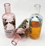 700 ml 750 ml 500 ml 1 Liter Customized Transparent Glass Wine Bottle with