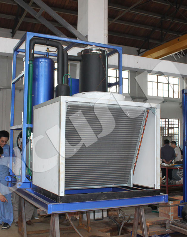 Energy Mining 5 Ton Tube Ice Machine Evaporator with Bitzer Compressor and Performance