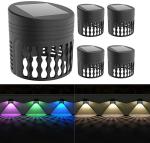 Solar Powered Multi-Color Changing Yard Light Lawn Landscape Lights Solar Garden