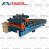 Buy cheap 380v 50Hz 3 Phases Voltage Double Deck Roll Forming Machine With CR12 Cutter Material Made from wholesalers