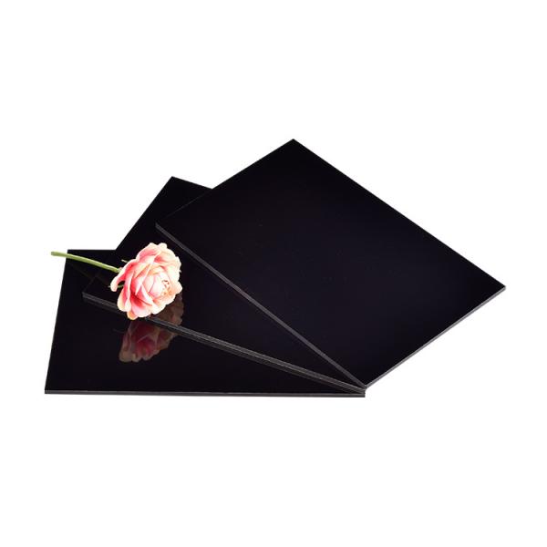 Quality Waterproof Black Composite Wall Cladding Lightweight Anti Corrosion for sale