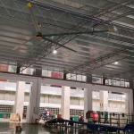 AC Powered and Affordable 7.3m 24FT Industrial Electric Ceiling Fan for Large