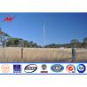Buy cheap 95FT NGCP Philippines Hot Dip Galvanization Steel Power Poles AWS D 1.1 from wholesalers