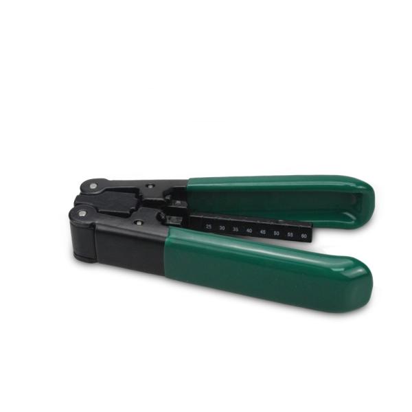 Buy cheap Pre set ergonomic Flat FTTH Fiber Optic Cable Stripper from wholesalers