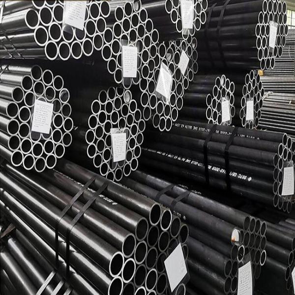 Buy cheap ASTM A53 Schedule 40 Carbon Seamless Steel Pipe With Black Painting Hot Rolled Steel Pipe Price from wholesalers