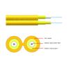 Buy cheap Indoor Duplex Zipcord Fiber Optic Cable Yellow OS2 Single Mode 2.0mm PVC from wholesalers
