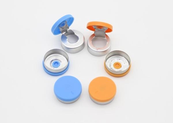 Buy cheap Colorful Tear Off Vial Caps For Medical Injection Vial 20.3*7.3 Mm Size from wholesalers