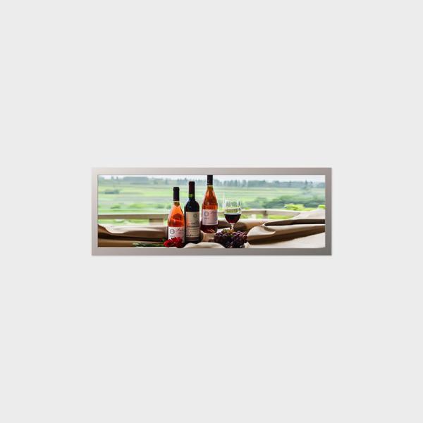 Buy cheap 16.9 Inch Bar Type Taxi Advertising Screen 1920*624 LVDS 800nits from wholesalers